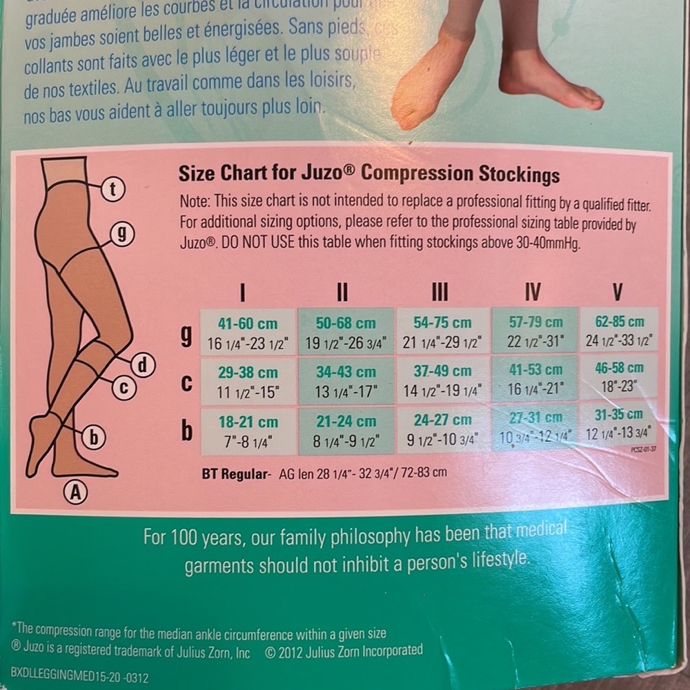 COPY - Juzo compression leggings - Picture 6 of 7